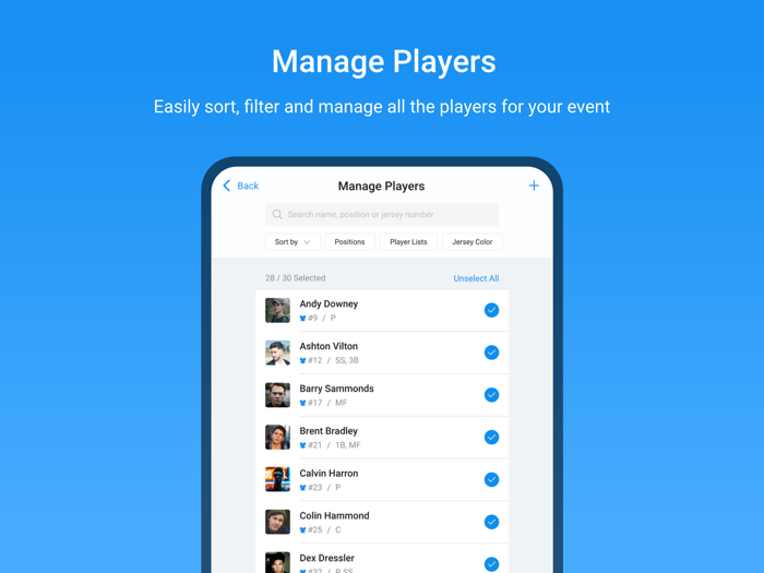 SkillShark Athlete Evaluations