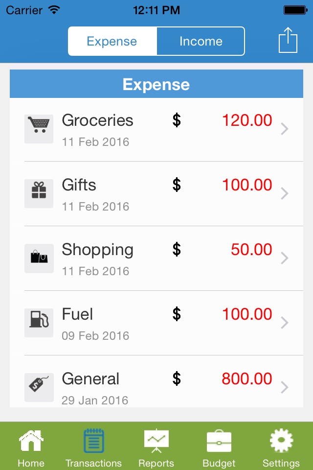 Spending Tracker Income Pro screenshot 3
