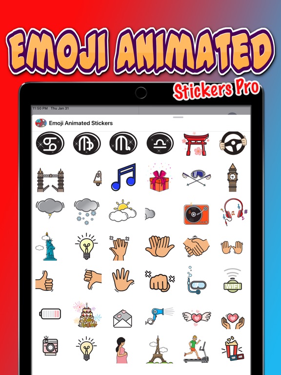 Emoji Animated Stickers Pro screenshot 3