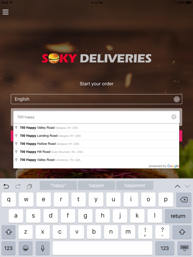 Soky Deliveries screenshot 2
