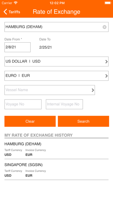 Hapag-Lloyd screenshot 3