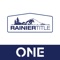 RainierAgent ONE is a city/county specific closing cost app that comes preloaded with calculations and closing costs for Real Estate professionals