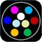 Control your Luxium lights in groups using a color wheel or by adjusting RGBW values