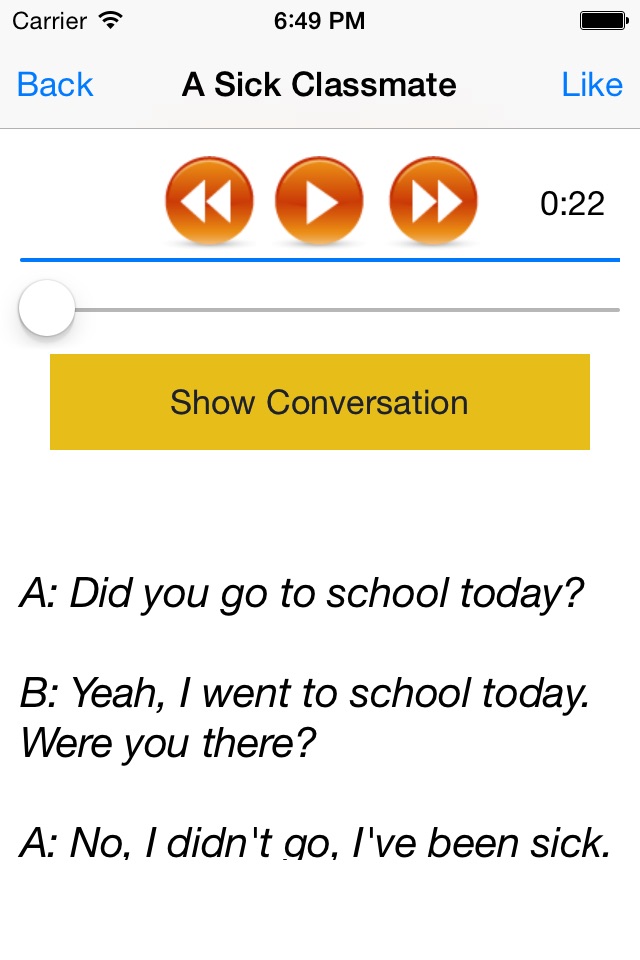 English 1500 Conversation screenshot 3
