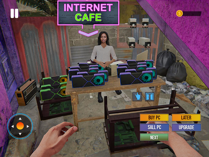 インターネットモバイルカフェシミュレーター