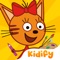 Icon Kid-E-Cats: Draw & Color Games