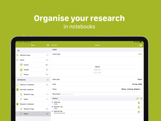 Genea - your family research screenshot 4
