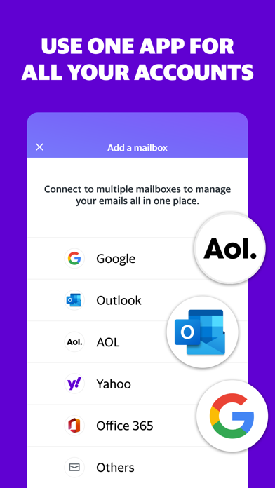 Yahoo Mail - Organized Email Screenshot on iOS