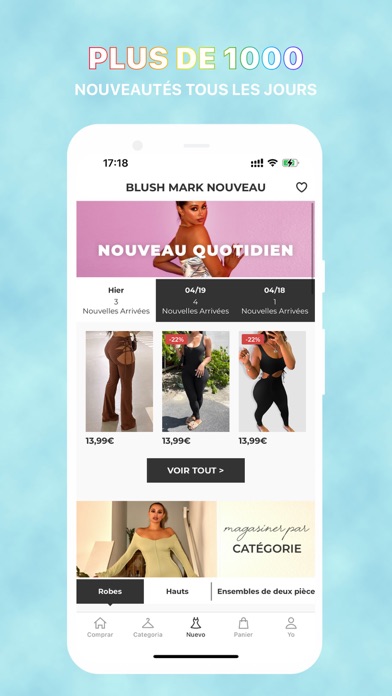 Blush Mark: Vêtements de fille Blush Mark: Vêtements de fille