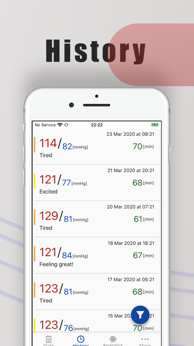 Blood Pressure H+ screenshot 3