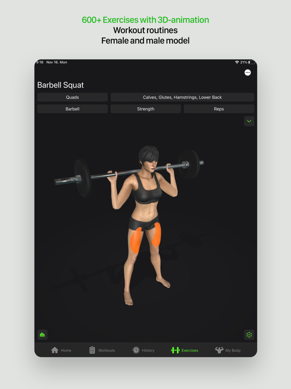 Gymaholic Workout Tracker screenshot 3