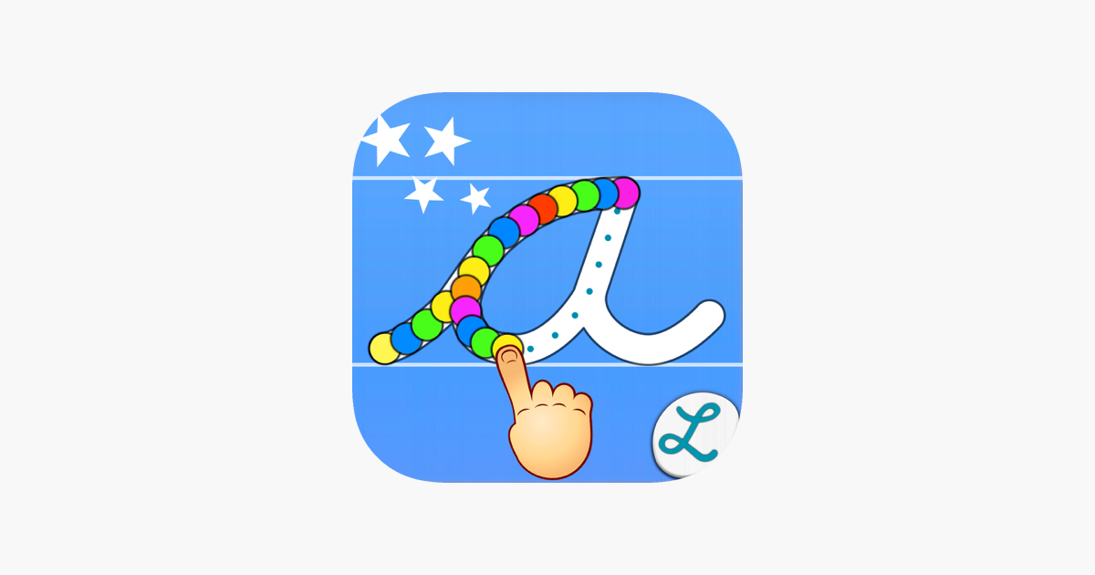 cursive letters writing wizard on the app store