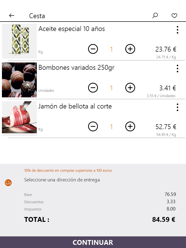 ShopApp screenshot 2