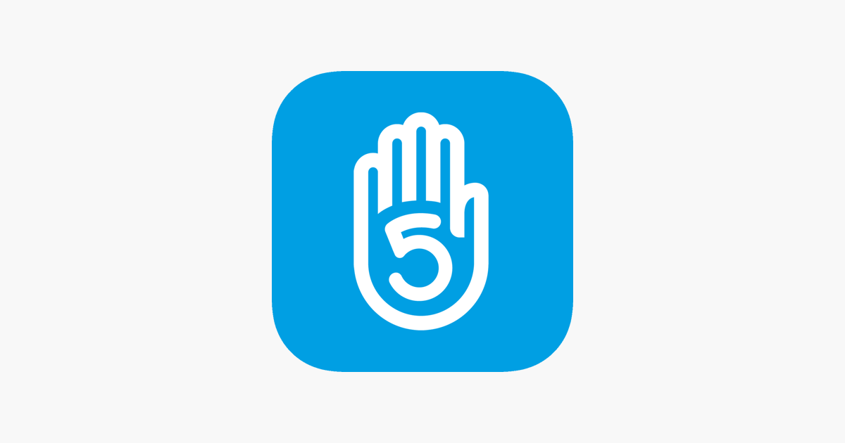Vivup highfive recognition on the App Store