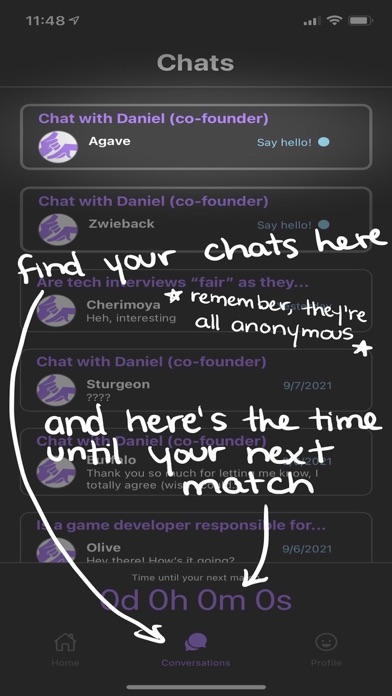 Screenshot #3 pour Kontra: Chat up the Other Side