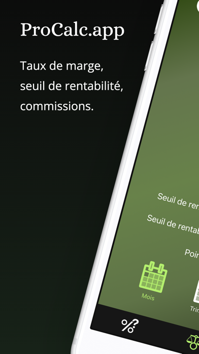 ProCalc.app: Marge/Rentabilité ProCalc.app: Marge/Rentabilité