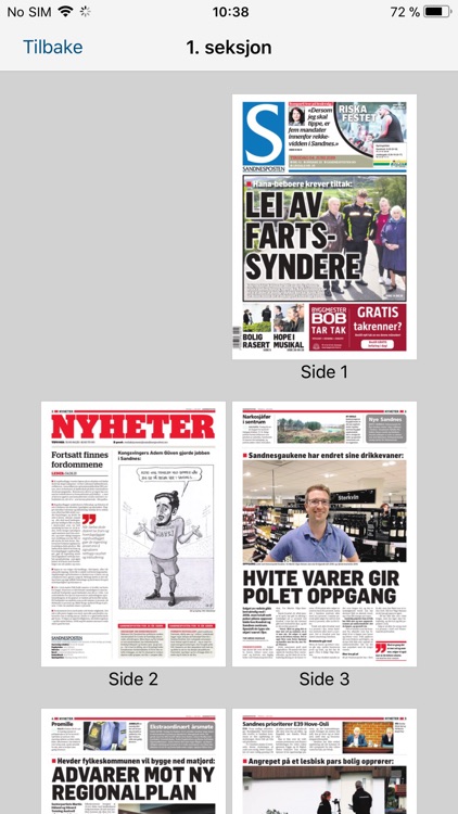 Sandnesposten eAvis screenshot-4