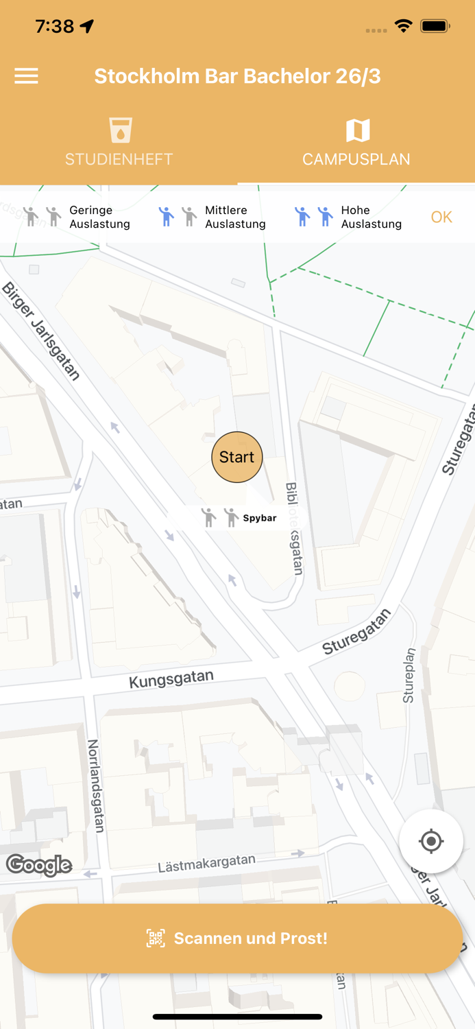 Bar Bachelor Event App