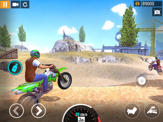 Screenshot #4 pour Ville Moto Courses - Racing