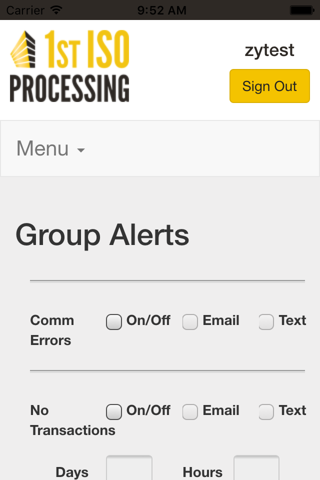 1st ISO ATM Management