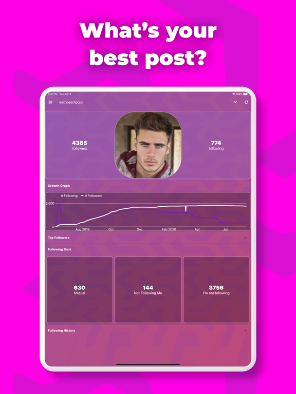 Screenshot #6 pour IG Analyzer Unfollowers Trackr