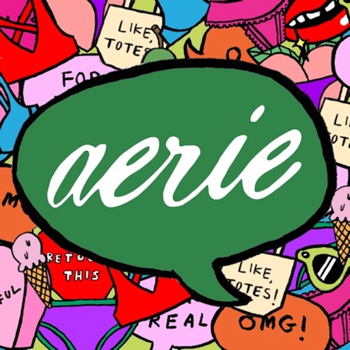 Aerie Stickers iOS App