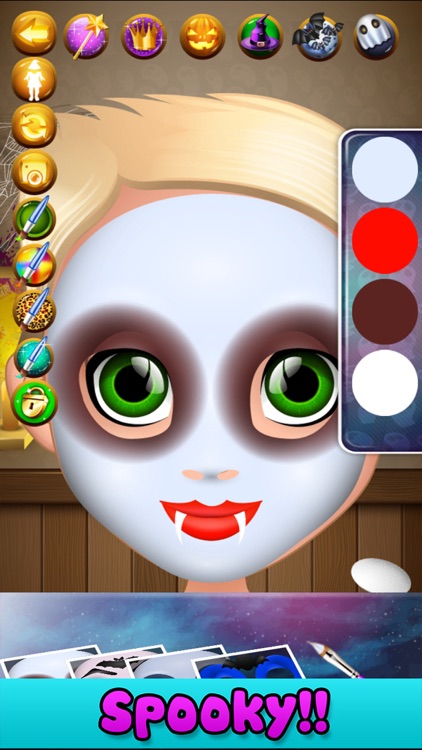 Halloween Face Paint Salon screenshot-8