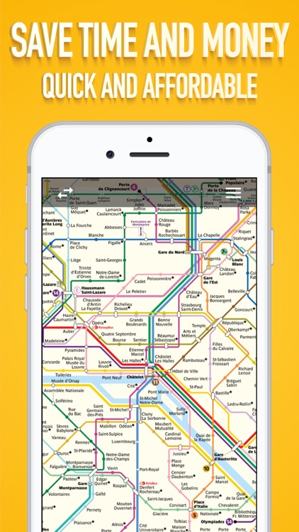 Paris Metro Map. screenshot-4