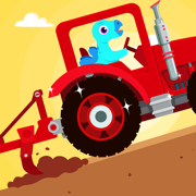 恐龙农场 - 拖拉机和卡车儿童益智应用