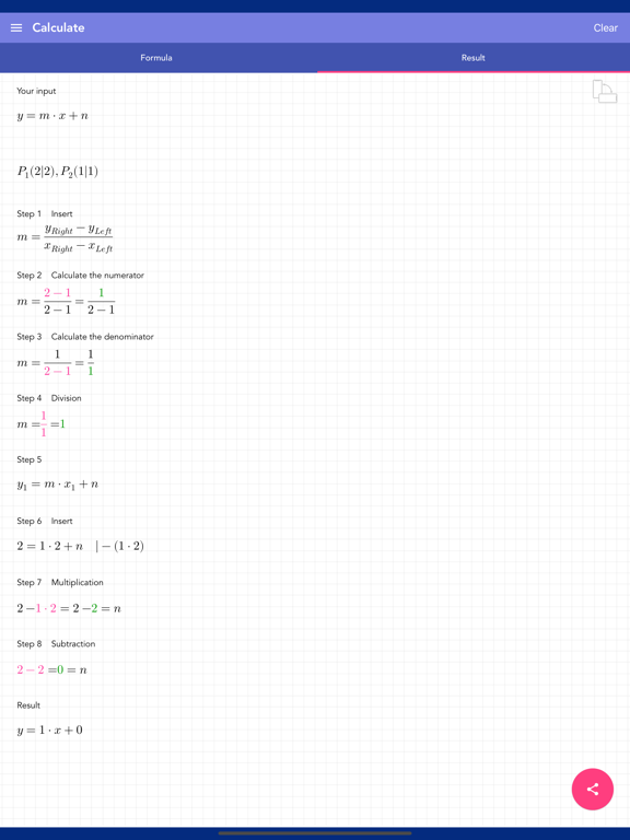 Solving Linear Equation screenshot 3