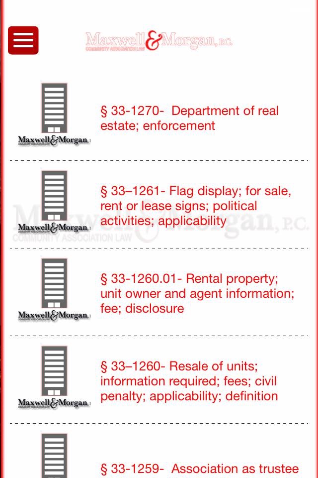 HOA Law screenshot 2