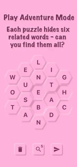 Game screenshot Hex Words: Word Search apk