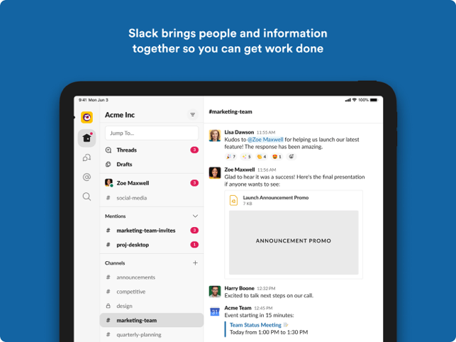 ‎Slack Screenshot