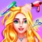 Let your imagination go wild and make awesome hairstyles with the popular Girls Hair Salon