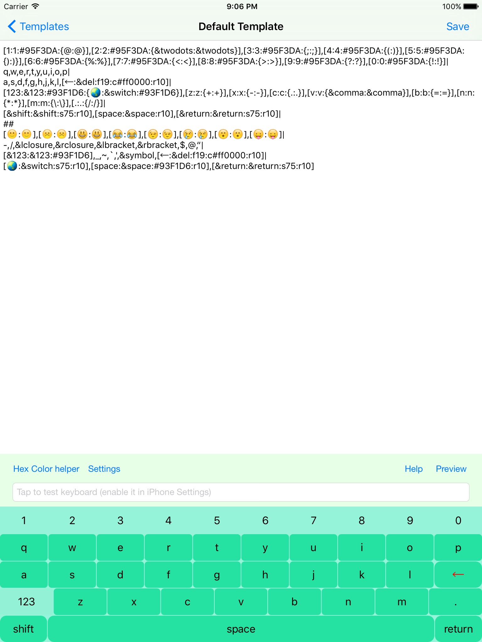 Personal Keyboard screenshot 2