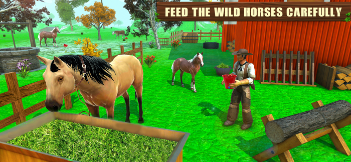 Vahşi At Ailesi Simülatörü 3D