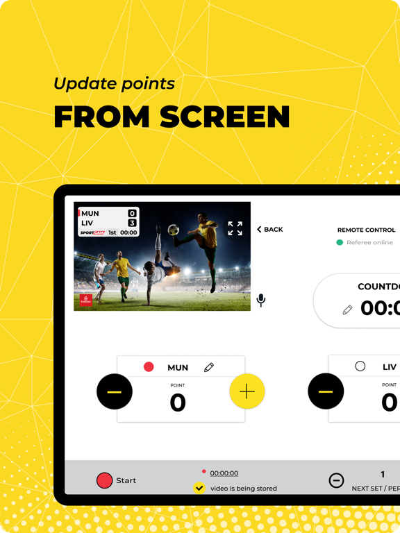 SportCam - Video & Scoreboard screenshot 4
