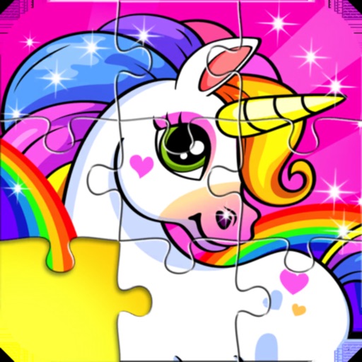 Rainbow Unicorn Jigsaw Puzzles