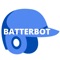 Batterbot tracks batting statistics for baseball or softball players