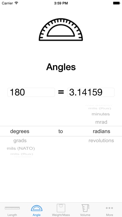 Meters & Milliradians