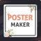 Design Posters, Flyer, Invitation cards, banner maker, thumbnail maker for yt, Social media posts and any type of Graphics Instantly from your android phone free