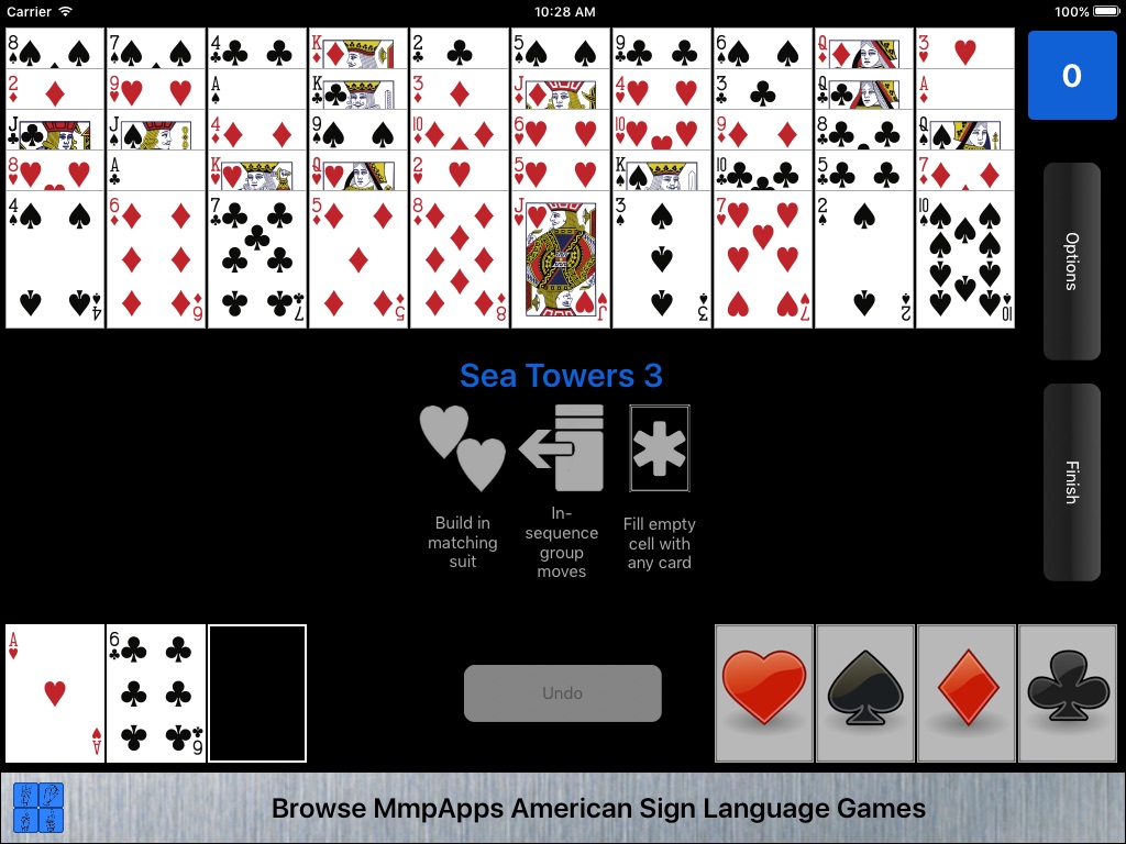 Sea Towers Solitaire screenshot 4