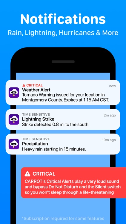 CARROT Weather: Alerts & Radar screenshot-4