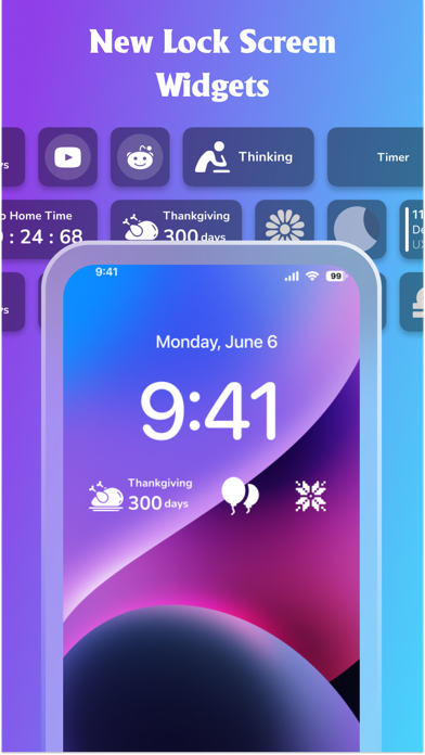 Top Wifgets: Lock Screen App screenshot 2