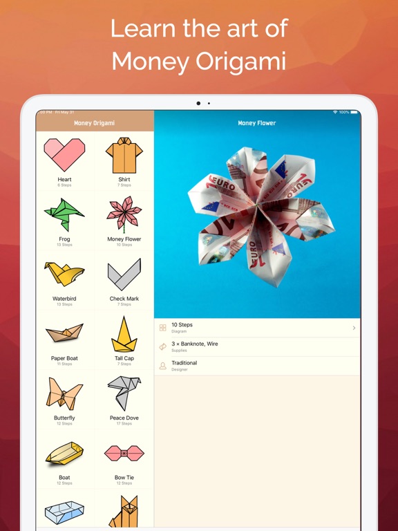 Money Origami Gifts Made Easy Screenshots