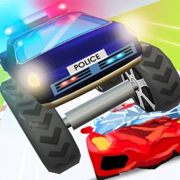 Police vs Thief 3D - car race