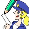 Draw Happy Police: Trivia Game