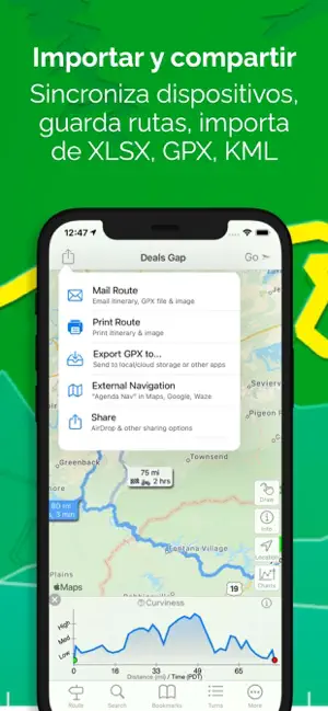 Captura de Pantalla 4 inRoute - Rutas inteligentes iphone