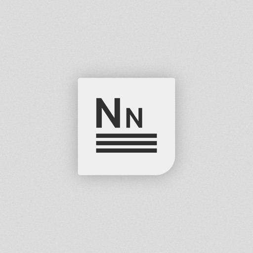 Nano Notes iOS App