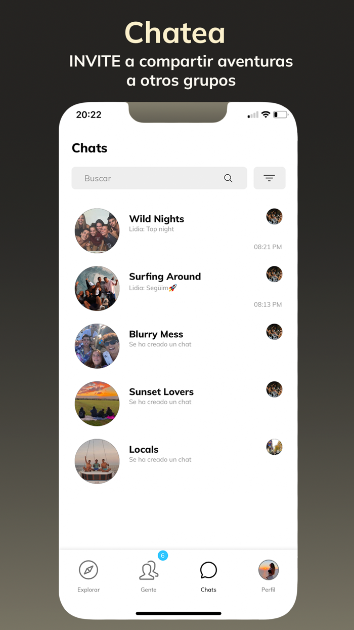 Invite - Grupos, amigos, gente
